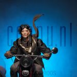 01-02-2005 Kitty Courbois at studio Amsterdam, by order of Stage Entertainment. (de Barones)

[keywords]Posed, Motorcycle, Eyecontact, Half Length, Actrice, Smiling[/keywords]